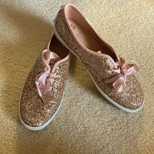 Keds x kate spade glitter sneakers